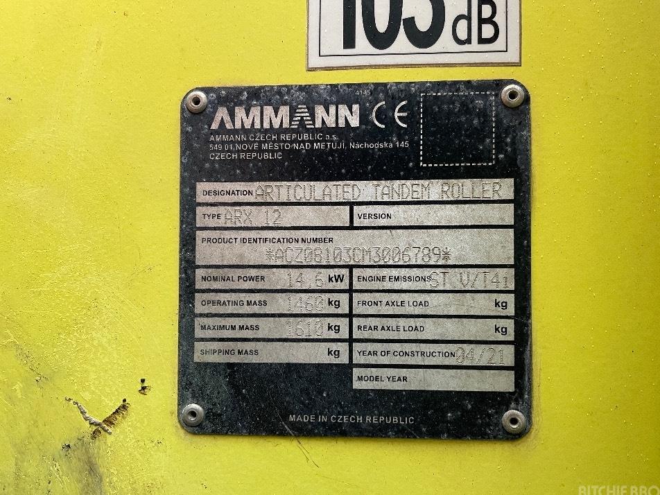 Cilindru lis - Ammann ARX 12