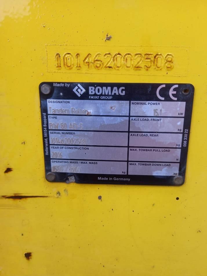 Cilindru lis - Bomag BW 80 AD-5