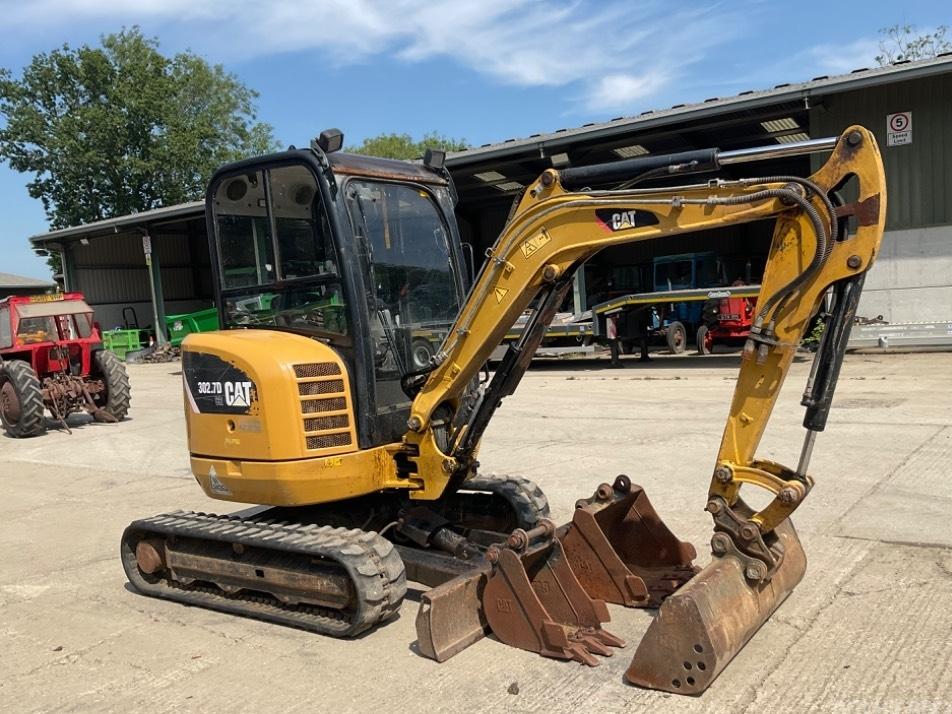 Miniexcavator - CAT 302.7 D CR