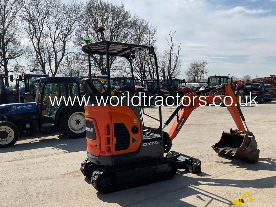 Miniexcavator - Doosan DX 17