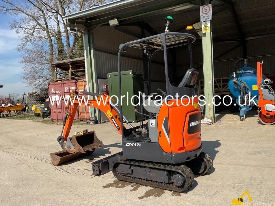 Miniexcavator - Doosan DX 17