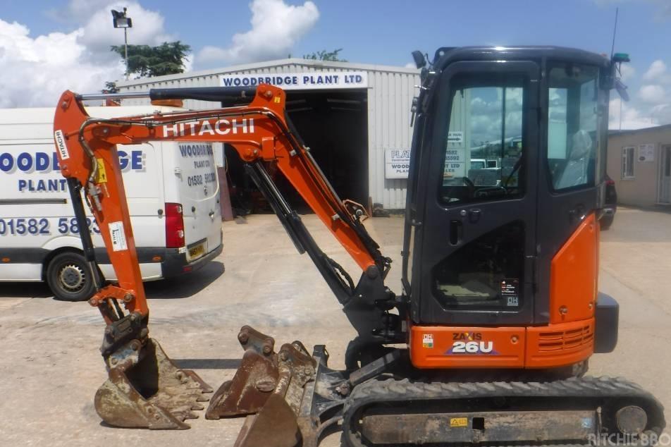 Miniexcavator - Hitachi ZX 26 U-6