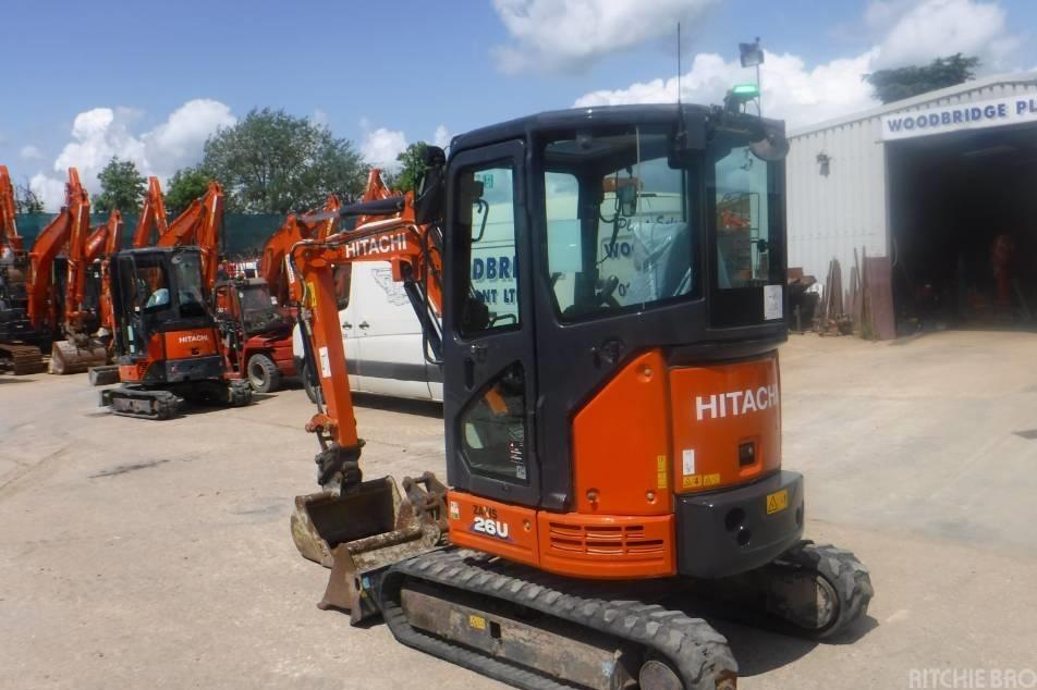 Miniexcavator - Hitachi ZX 26 U-6