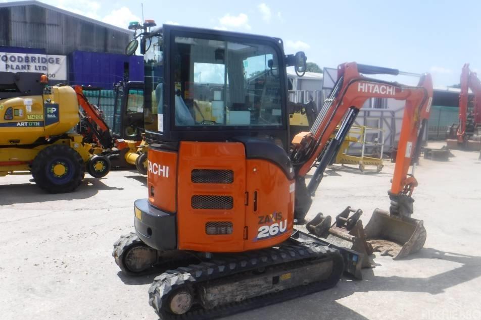 Miniexcavator - Hitachi ZX 26 U-6