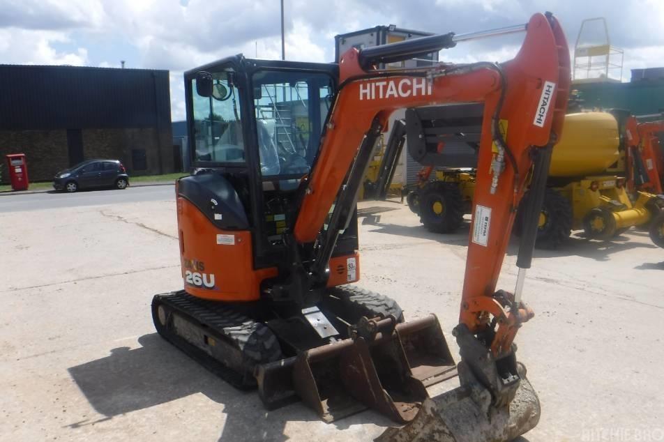Miniexcavator - Hitachi ZX 26 U-6