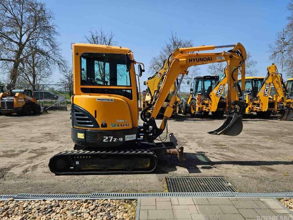 Miniexcavator - Hyundai 27Z-9, 3t, 2 buckets