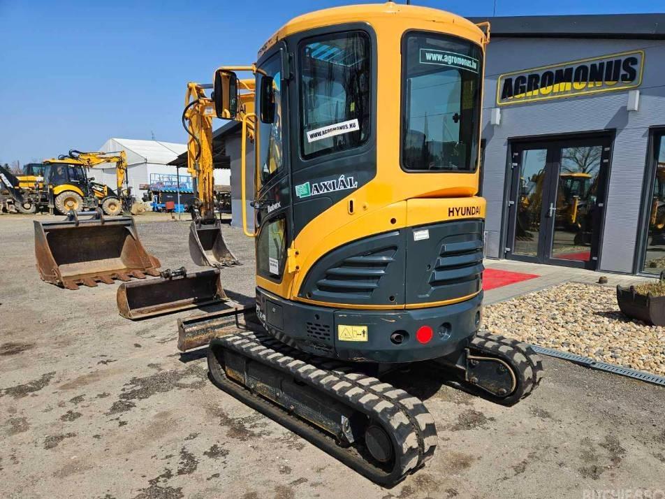 Miniexcavator - Hyundai 27Z-9, 3t, 2 buckets