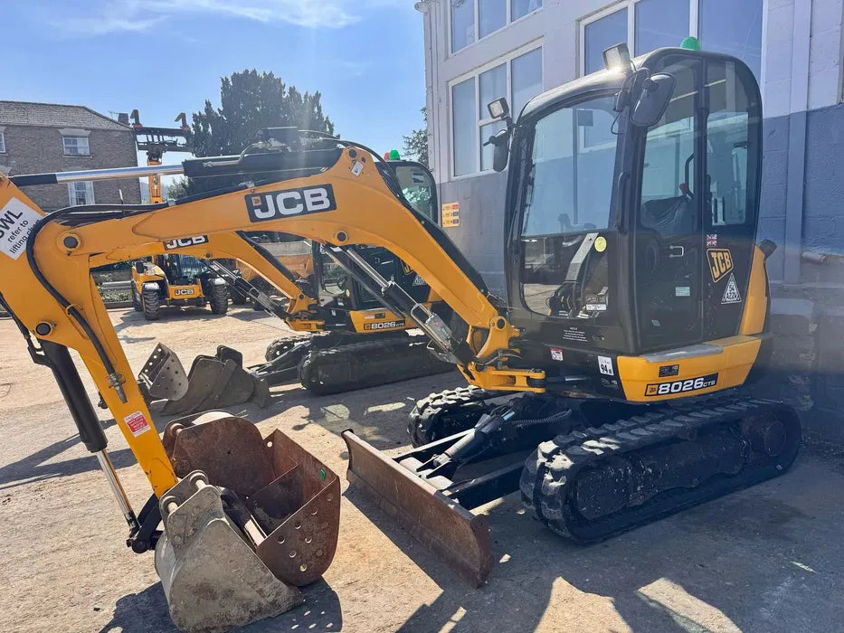 JCB 8026 – Miniexcavator