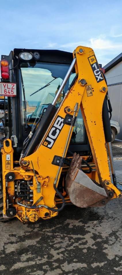 Buldoexcavator - JCB 1 CX 4 buckets, 4 x new tyres, 2 xused tyres, 1st