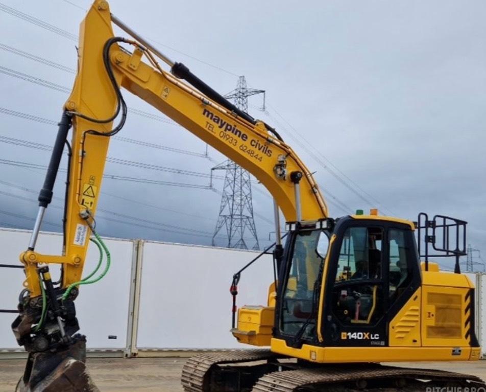 Excavator pe senile - JCB 140X Steelwrist
