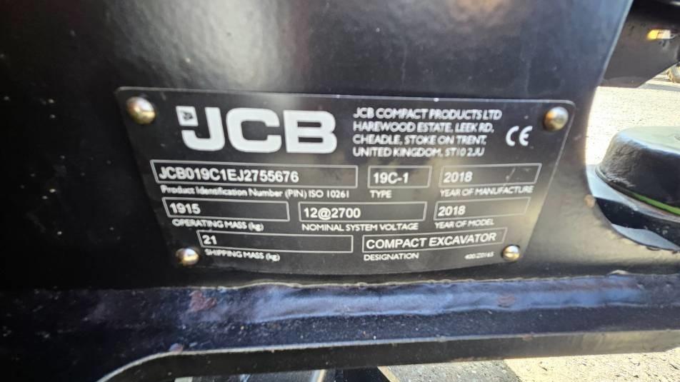 Miniexcavator - JCB 19 C-1