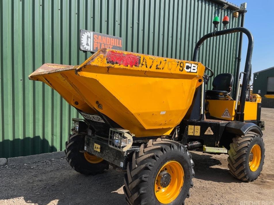 SITE DUMPERS - JCB 3 TSTM 3 Ton Swivel Dumper