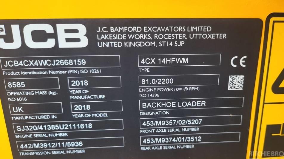 Buldoexcavator - JCB 4 CX AirCon, 5900h