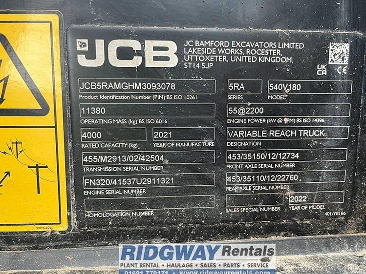 Incarcator telescopic - JCB 540-180