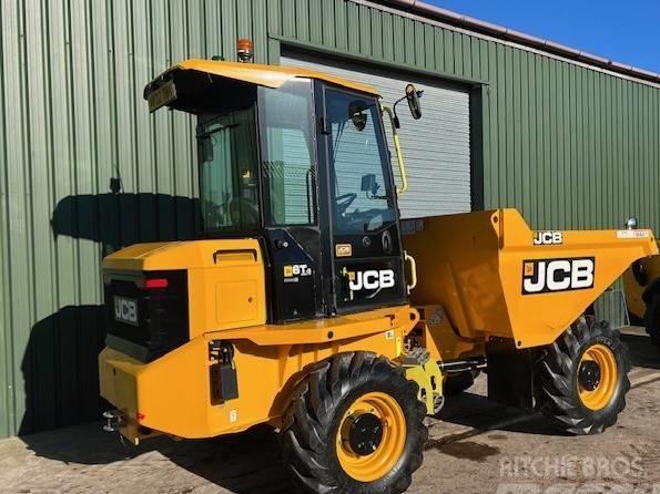 SITE DUMPERS - JCB 6T-2 6 TON TONNE DUMPER C/W FULL CAB