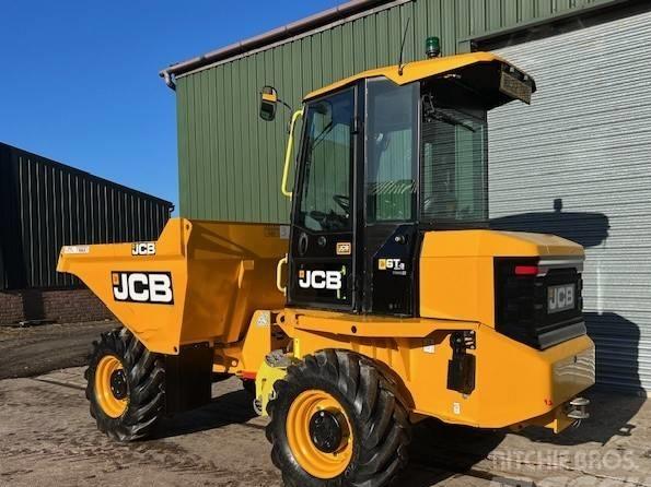 SITE DUMPERS - JCB 6T-2 6 TON TONNE DUMPER C/W FULL CAB