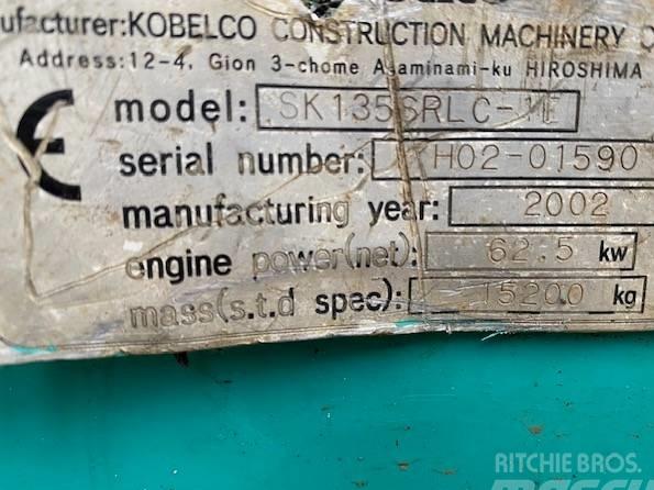 Excavator pe senile - Kobelco SK 135 SR LC