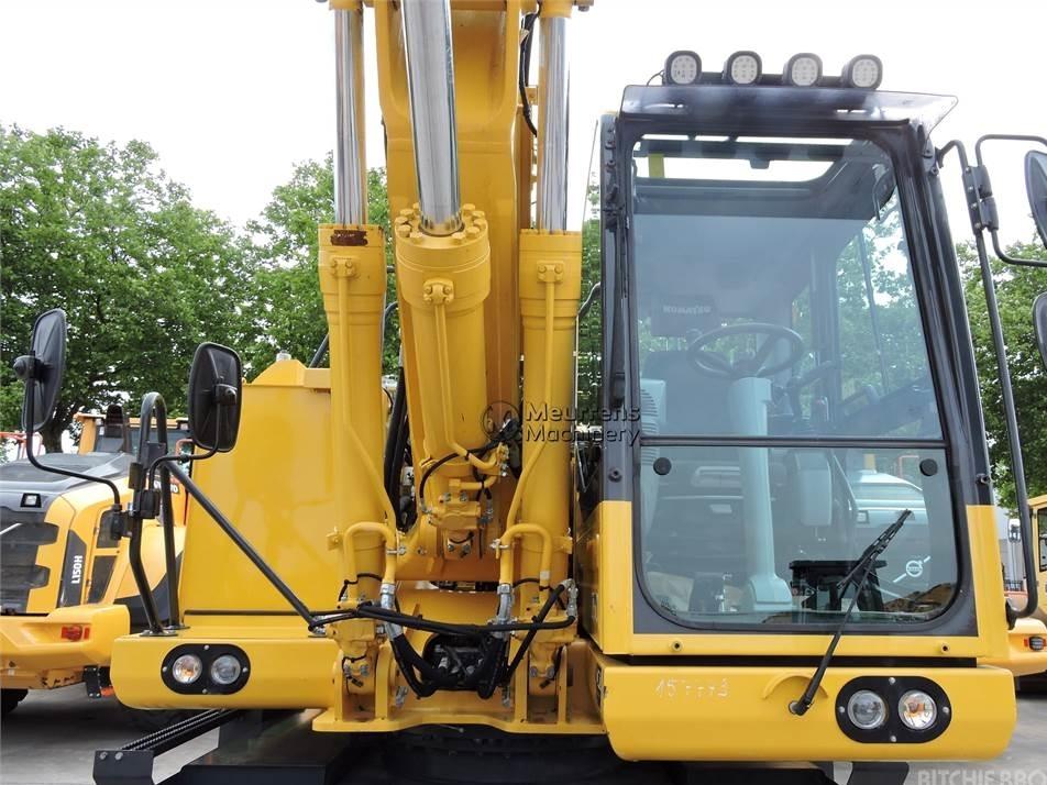 Excavator pe roti - Komatsu PW180-10 German+New tyres