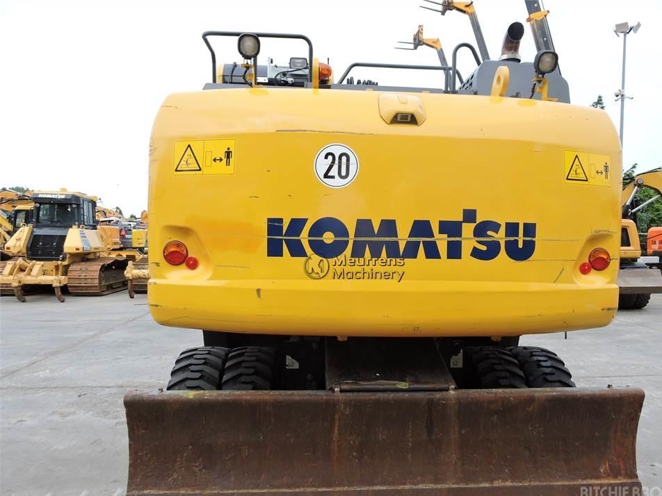 Excavator pe roti - Komatsu PW180-10 German+New tyres