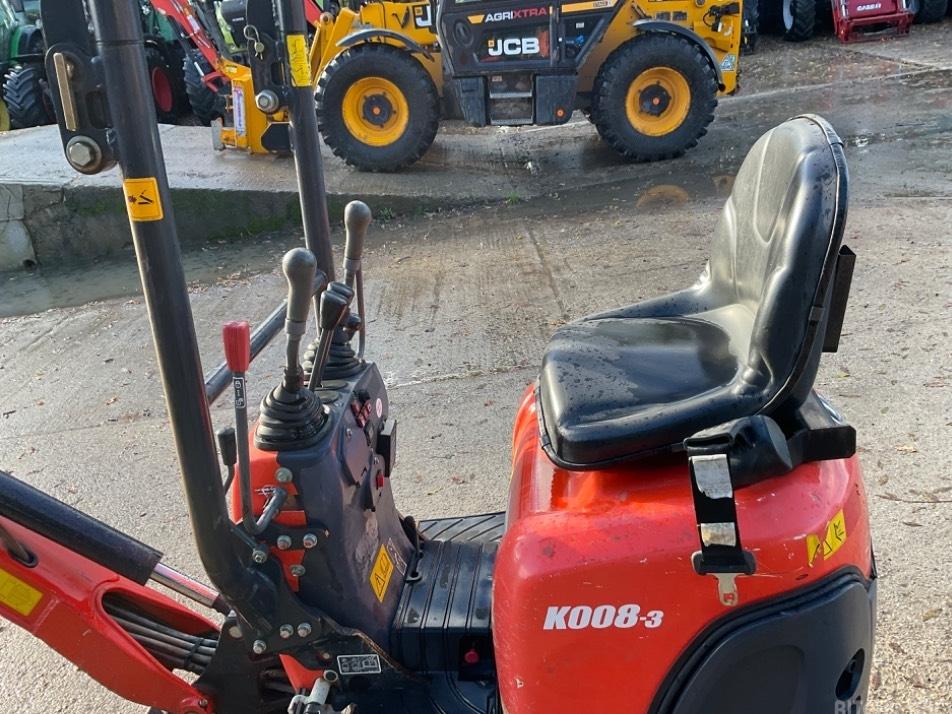 Miniexcavator - Kubota K 008-3