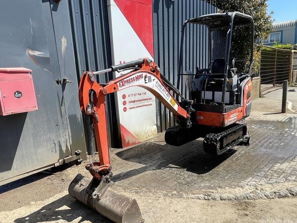 Miniexcavator - Kubota KX 015-4 Canopy 1.5t Mini Excavator +4 Buckets