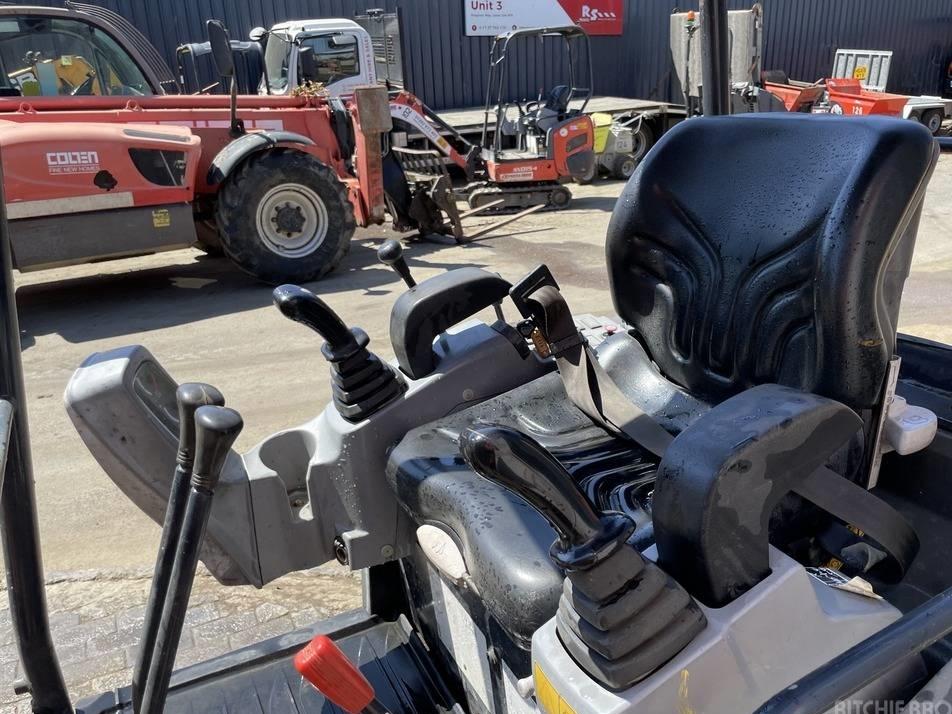 Miniexcavator - Kubota KX 015-4 Canopy 1.5t Mini Excavator +4 Buckets