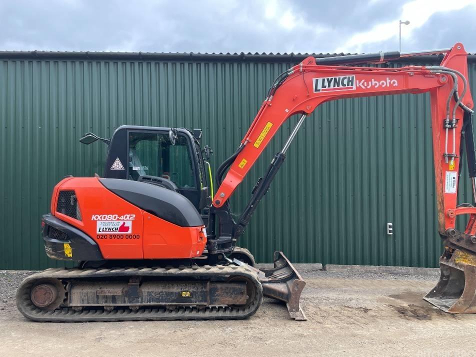 Midiexcavator - Kubota KX 080-4