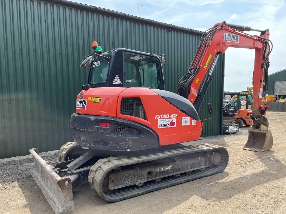 Midiexcavator - Kubota KX 080-4A2
