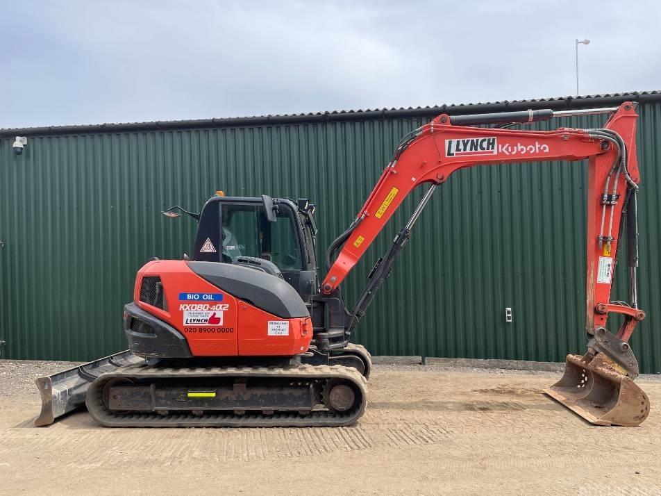 Midiexcavator - Kubota KX 080