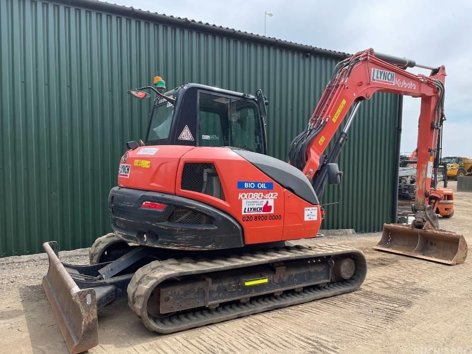 Midiexcavator - Kubota KX 080