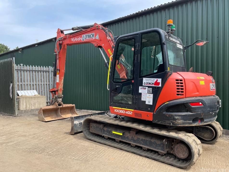 Midiexcavator - Kubota KX 080