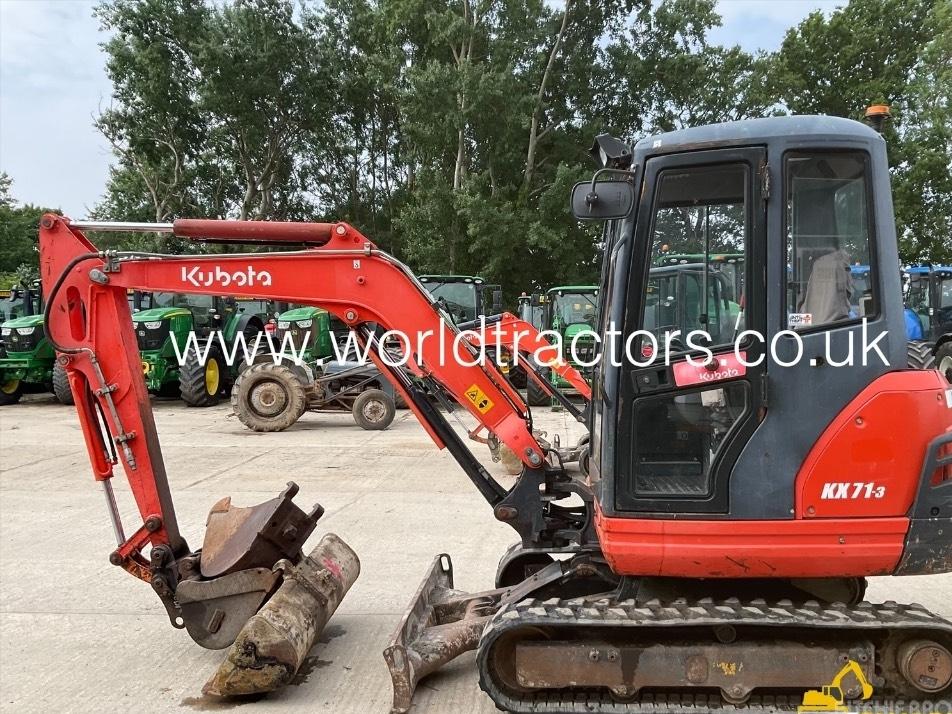 Miniexcavator - Kubota KX 71-3