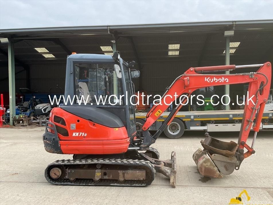 Miniexcavator - Kubota KX 71-3