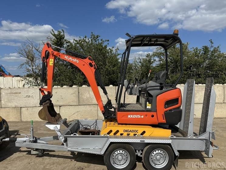 Miniexcavator - Kubota KX015-4