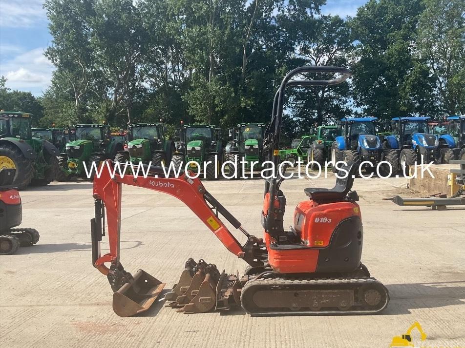 Miniexcavator - Kubota U 10-3