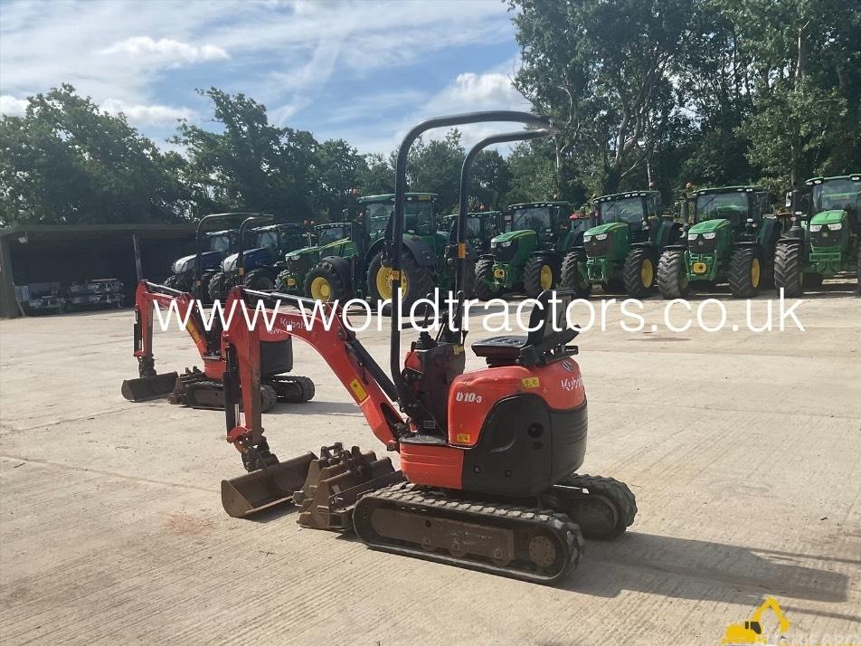 Miniexcavator - Kubota U 10-3