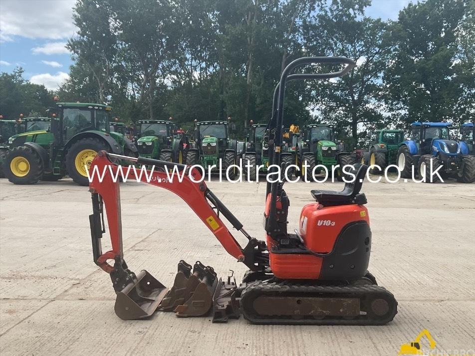 Miniexcavator - Kubota U 10-3