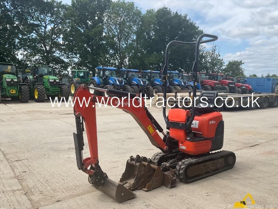 Miniexcavator - Kubota U 10-3