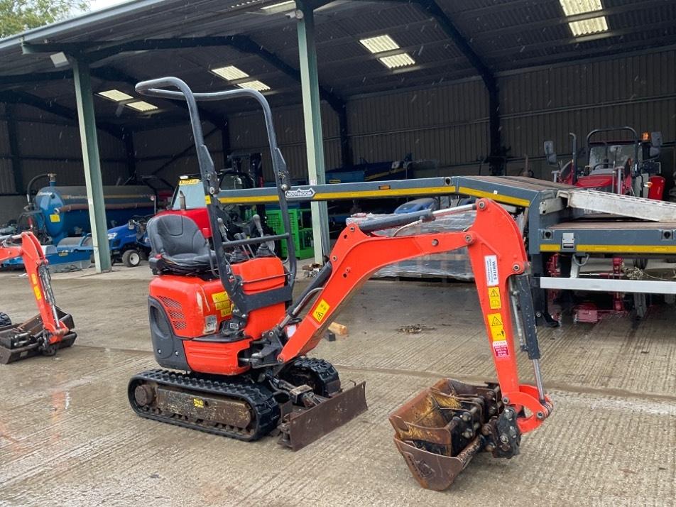 Miniexcavator - Kubota U 10-3