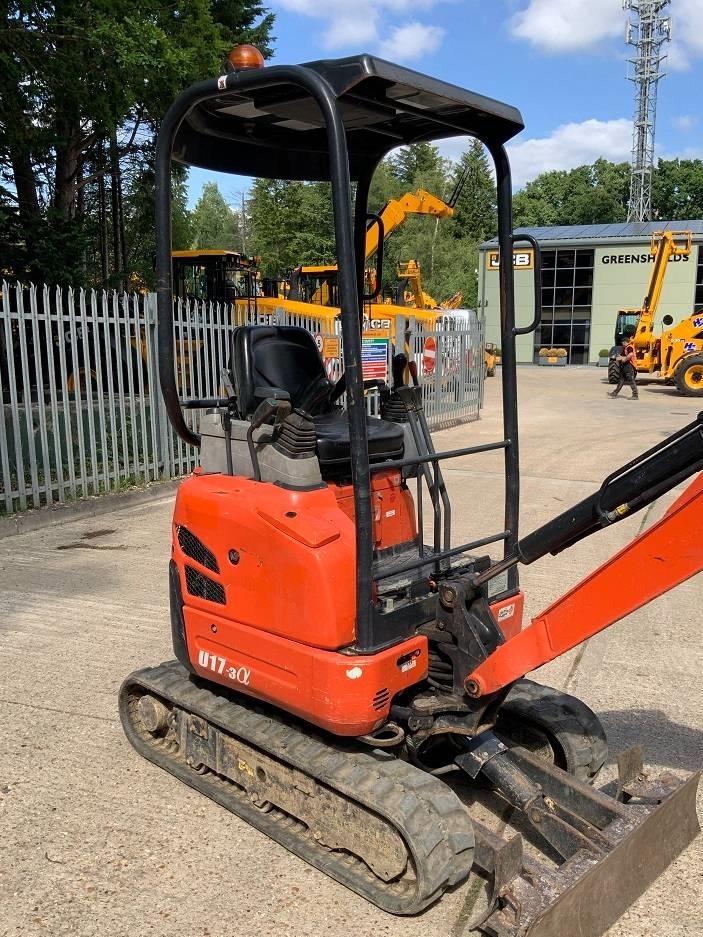 Miniexcavator - Kubota U 17-3