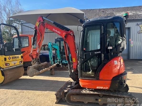 Miniexcavator - Kubota U 20-3
