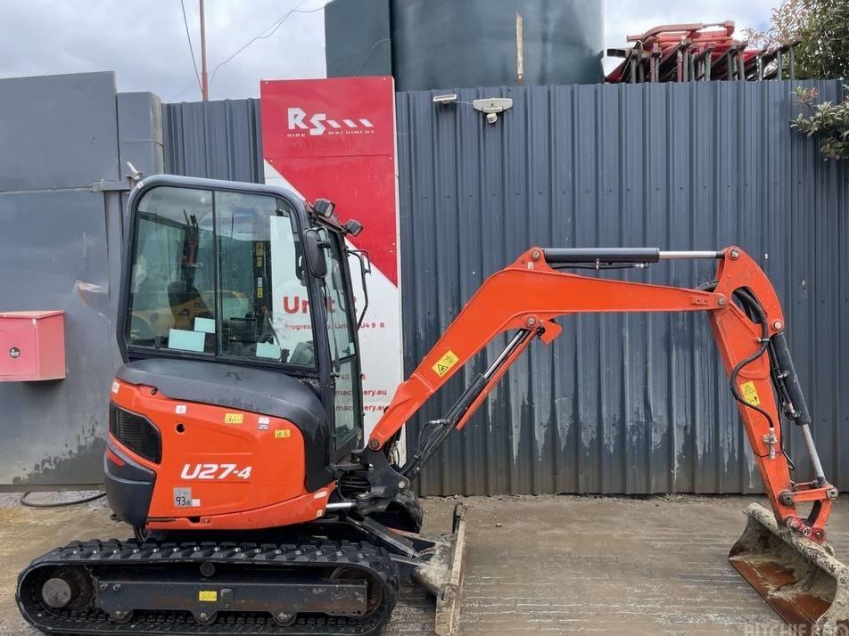 Miniexcavator - Kubota U 27-4 2.7t Mini Excavator / Digger