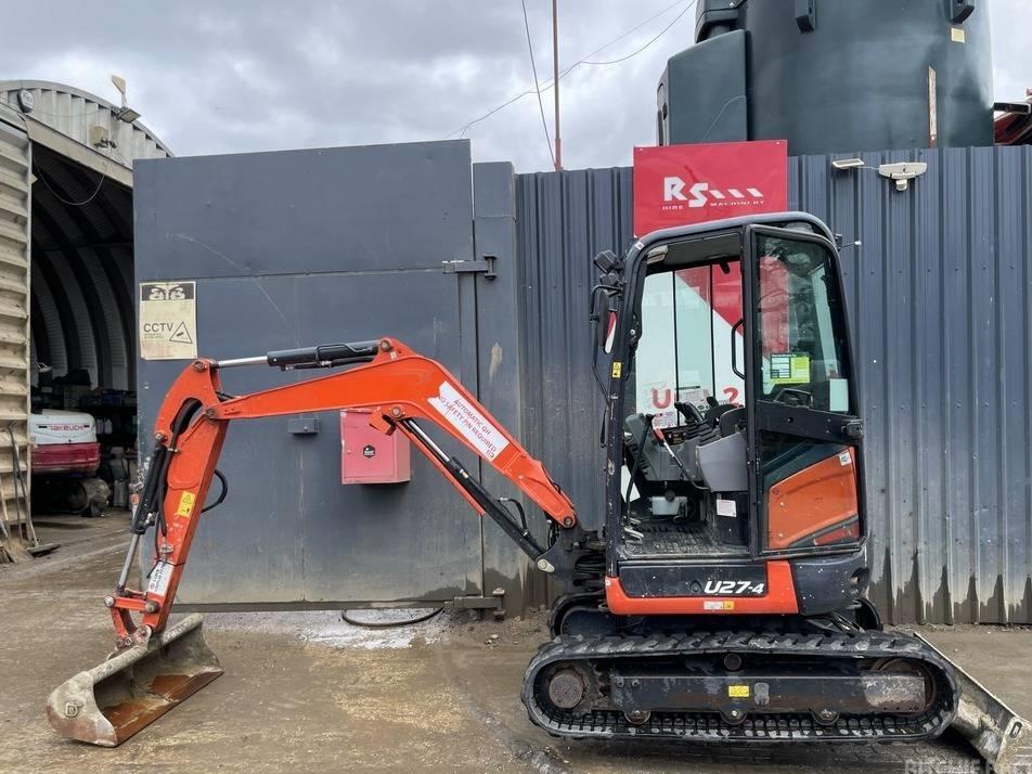 Miniexcavator - Kubota U 27-4 2.7t Mini Excavator / Digger