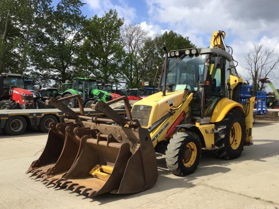 Buldoexcavator - New Holland B 110
