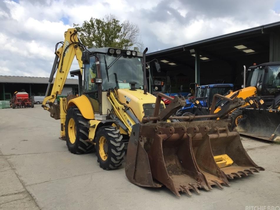 Buldoexcavator - New Holland B 110