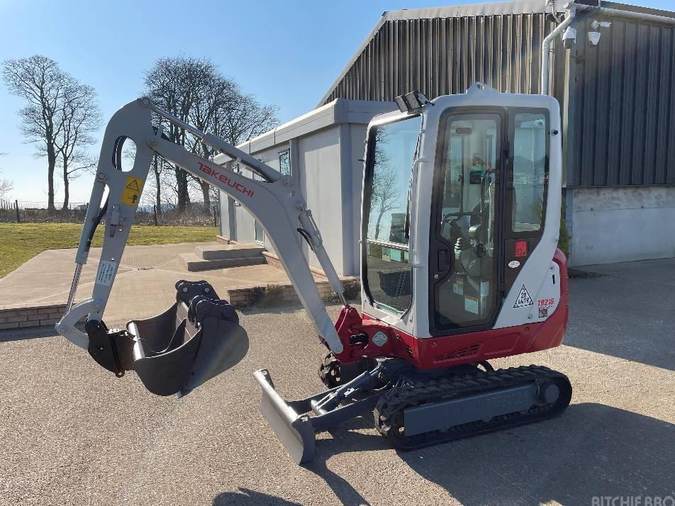 Miniexcavator - Takeuchi TB 216