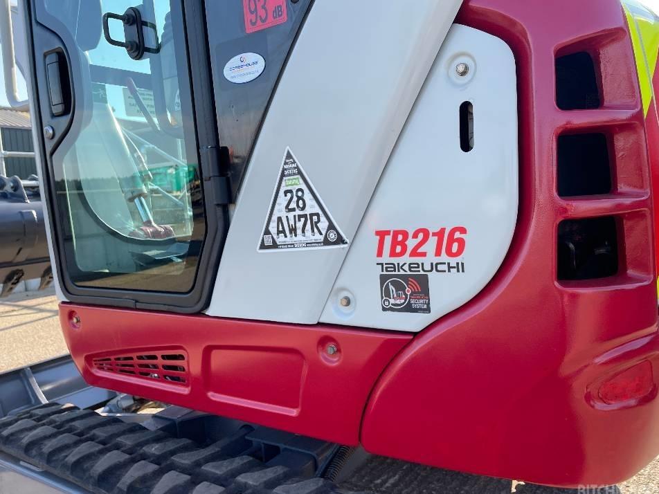 Miniexcavator - Takeuchi TB 216