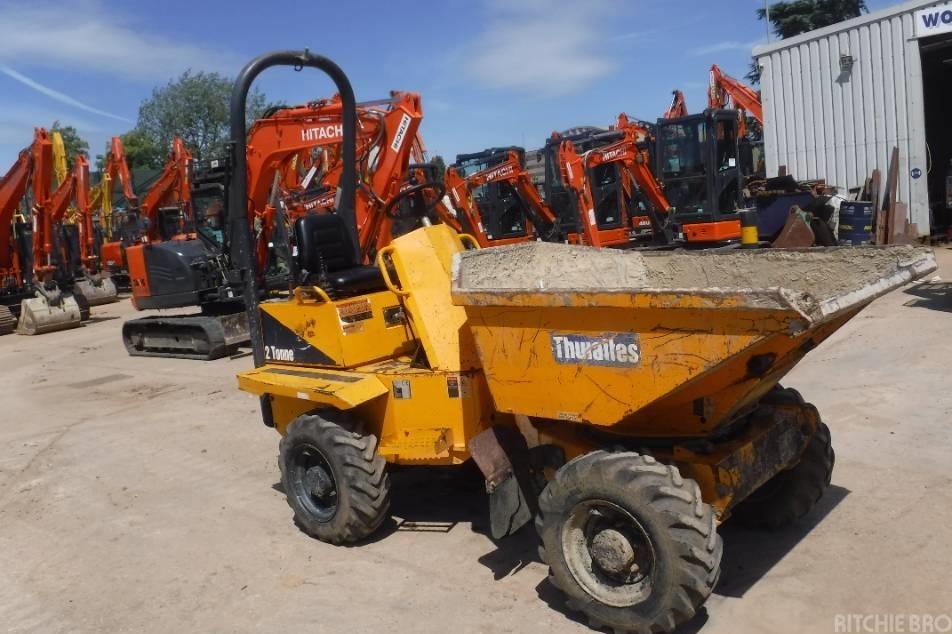 SITE DUMPERS - Thwaites 2 TONNE SWIVEL DUMPER