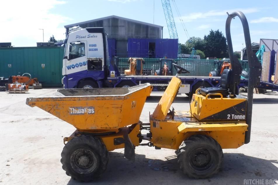 SITE DUMPERS - Thwaites 2 TONNE SWIVEL DUMPER