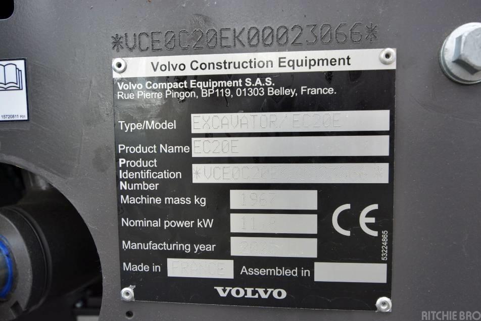 Miniexcavator - Volvo EC 20 E